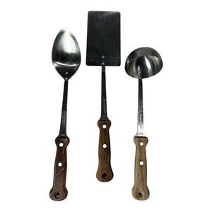 Vintage Armstrong Lifetime Cutlery Kitchen Cooking Utensils Spatula Ladle Spoon